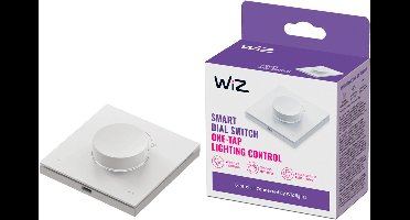 WiZ Slimme Draaischakelaar - Oplaadbaar - Draagbaar - USB-C - Klikbare magneet - Makkelijke installatie