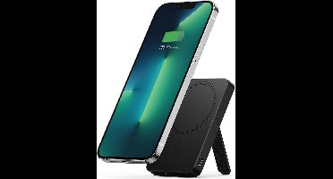 ESR Mini MagSafe Powerbank 12W met Standaard 6.000mAh Zwart