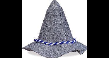 Oktoberfest - Bierhoed - Zeppelhoed - One Size - Vilt