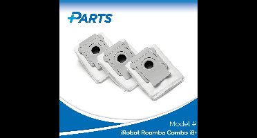 iRobot Roomba Combo i8+ Stofzakken (3 Stuks, Plus.Parts® alternatief voor 4626194 / 4640235)