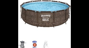 Bestway zwembad steel pro max set rotan 366