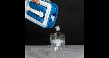 *** Maak de perfecte ijsblokjes - ijsblokjes tray - ijsblokjes maker - ijsblokjes vorm in Blauw - van Heble® ***