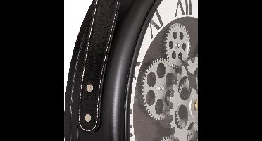 Atmosphera Peter Klok met ophangriem Ø40xH64cm - Zwart