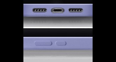 Mobilize Hoesje geschikt voor Samsung Galaxy A14 Telefoonhoesje Flexibel TPU | Mobilize Rubber Gelly Backcover | Galaxy A14 Case | Back Cover - Pastel Purple | Paars