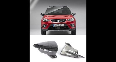 Spiegelkappen voor Seat Arona KJ7 Carbon Look Cupra FR Look 2017 t/m 2023