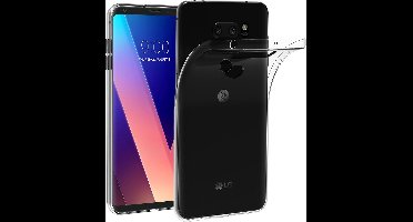 Hoesje voor LG V30 backcover Shockproof siliconen Transparant