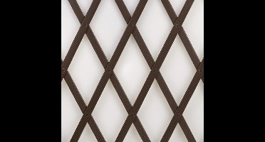 Klimrek Planten - Plantensteunen voor Klimplanten - Wandrek voor Buiten - Hout - Nature - Donker Bruin