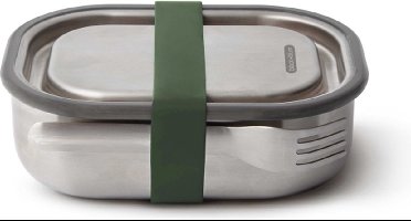 Black+Blum RVS Lunchbox - 600ml - Groen
