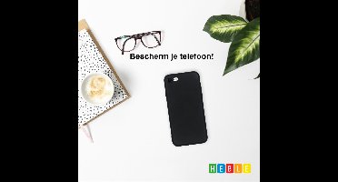 *** TPU Back Cover Hoesje geschikt voor Samsung Galaxy S9 - Zwart - Valbescherming - Schokbestendig - van Heble® ***