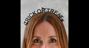 Ginger Ray - Ginger Ray - Tiara Trick or Treat (metaal) - Halloween - Halloween Decoratie - Halloween Versiering