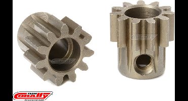 Team Corally - M1.0 Motortandwiel - Kort - Gehard staal - 11 Tanden - Motoras dia. 5mm