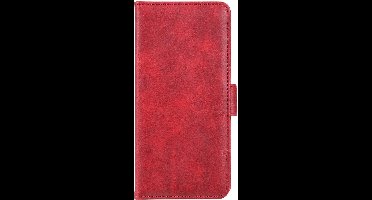 Shop4 - Realme 8 Pro Hoesje - Wallet Case met Pasjeshouder Business Rood
