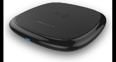 PHILIPS - Draadloze QI Oplader - DLP9210/03 - Telefoon Oplader - Anti-Slip Laag - Hoog Draadloos Bereik