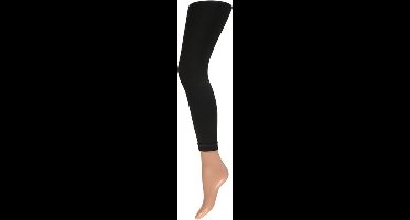 Dames party legging - donkerblauw - 60 denier - Verkleedkleding carnaval - broek S/M