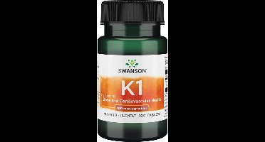 Vitaminen - Vitamin K1 - 100 Tablets Swanson
