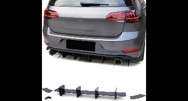 Diffuser Achterbumper Geschikt voor Volkswagen Golf 7 MK7 GTI