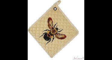 Imbarro   Pannenlappen   Set 2 stuks   Mees   25x25 cm   Katoen