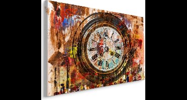 Schilderij - De Tijd die Verstrijkt, 5 maten, Premium Print