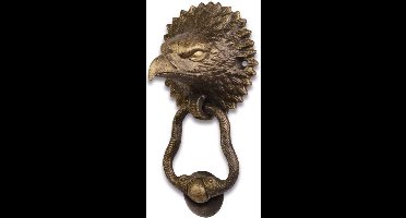 MadDeco - Gietijzeren deurklopper Adelaarskop - adelaar gietijzer