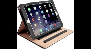 Hoes geschikt voor Apple iPad 2/3/4 - Zwart Book Case Kunstleer Luxe Hoesje - Smart Cover Case van iCall