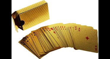 United Entertainment ® - Speelkaarten - Goud