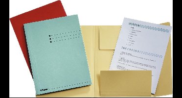 Esselte Manilla 3-klepsmap - A4 - 50 stuks - Oranje