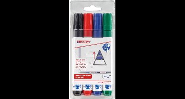 Edding 663 Whiteboard Marker Set van 4 Assorti