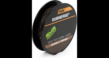 Fox Submerge Lead Free Leader | Brown | 35lb