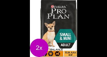 Pro Plan Dog Adult Small & Mini Breed Kip - Hondenvoer - 2 x 3 kg