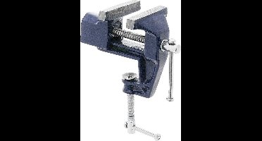 Bankschroef Staal 60mm - Donkerblauw