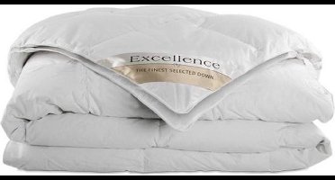 Excellence 95% Ganzendons 4-Seizoenen Dekbed De Luxe - Eenpersoons - 140x220 cm - Wit
