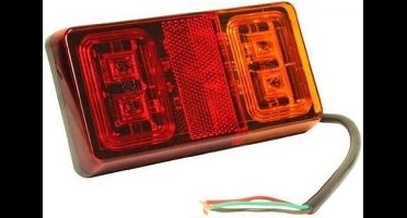 LED achterlicht / knipperlicht unit 16 LEDs