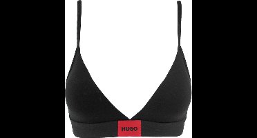 Hugo Boss dames HUGO red label triangle bralette zwart