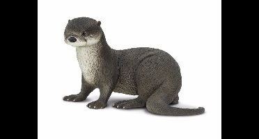 Plastic speelgoed figuur rivierotter 14 cm