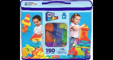 Mega Bloks Bouwtas - 150 Blokken speelgoed voor 1+ jaar - Stimuleert fantasie