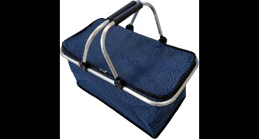 Opvouwbare Lichtgewicht Koeltas - 60 x 23 x 26 cm - 24 Liter - Blauw