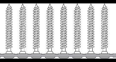 Gipsplaatschroef op band 3.9 x 35m (1000 st.)
