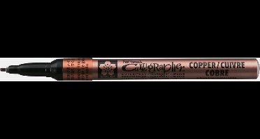 Sakura Kalligrafiepen 1,8 Mm Aluminium/melamine Koper