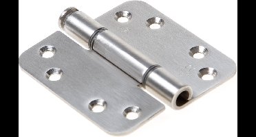 BSW Scharnier RD 818 STD - RVS - 89 x 89 x 3 mm
