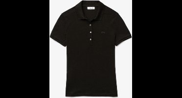 Lacoste Dames Poloshirt - Black - Maat 42