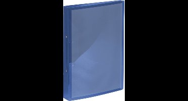 Kangaro ringband - venster - 25mm - 2-rings - transparant blauw - K-58190642