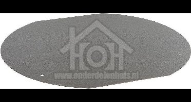 AEG Micaplaat Rond model, 2 gaten KM9800EM, KB9810E 3155596004