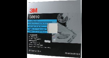 3M 08610 Butylbandkit 6mm x 4,5 meter - Zwart