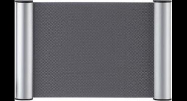 FRANKEN Deur etiket clip, 245 x 155 mm - A5, zilver