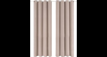 ApexArte® Gordijnen Kant en Klaar met Haakjes - Gordijn voor Gordijnroede - Gordijnen Verduisterend