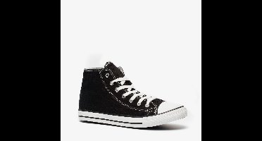 Canvas heren gympen zwart - Maat 41