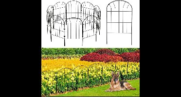 ApexArte® Tuinhek Metaal - Plantenhek - Klimplantenrek - Plantensteun