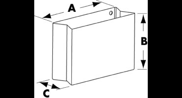 Plastimo Valtas Blauw 35 x 25 x 12 cm