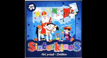 Mini Puzzel Sinterklaas, 24st.