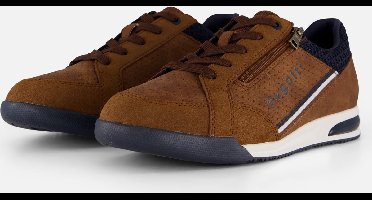 Bugatti Sneakers cognac Textiel - Maat 42
